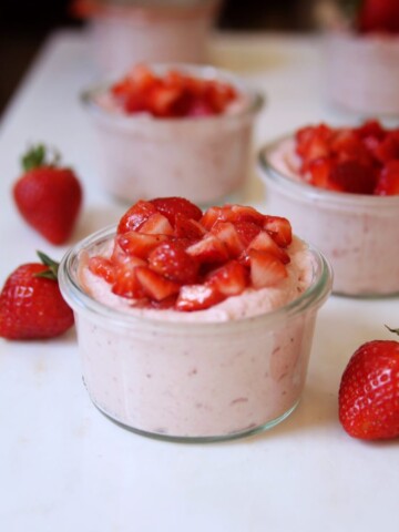 Fresh Strawberry Mascarpone Mousse