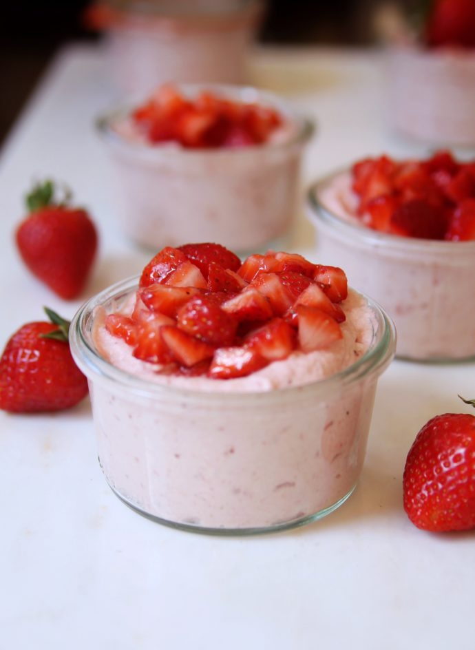 Fresh Strawberry Mascarpone Mousse - Lion&amp;#39;s Bread