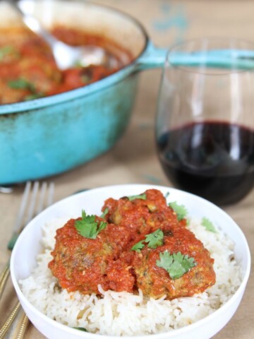 All Beef Mediterranean Meatballs