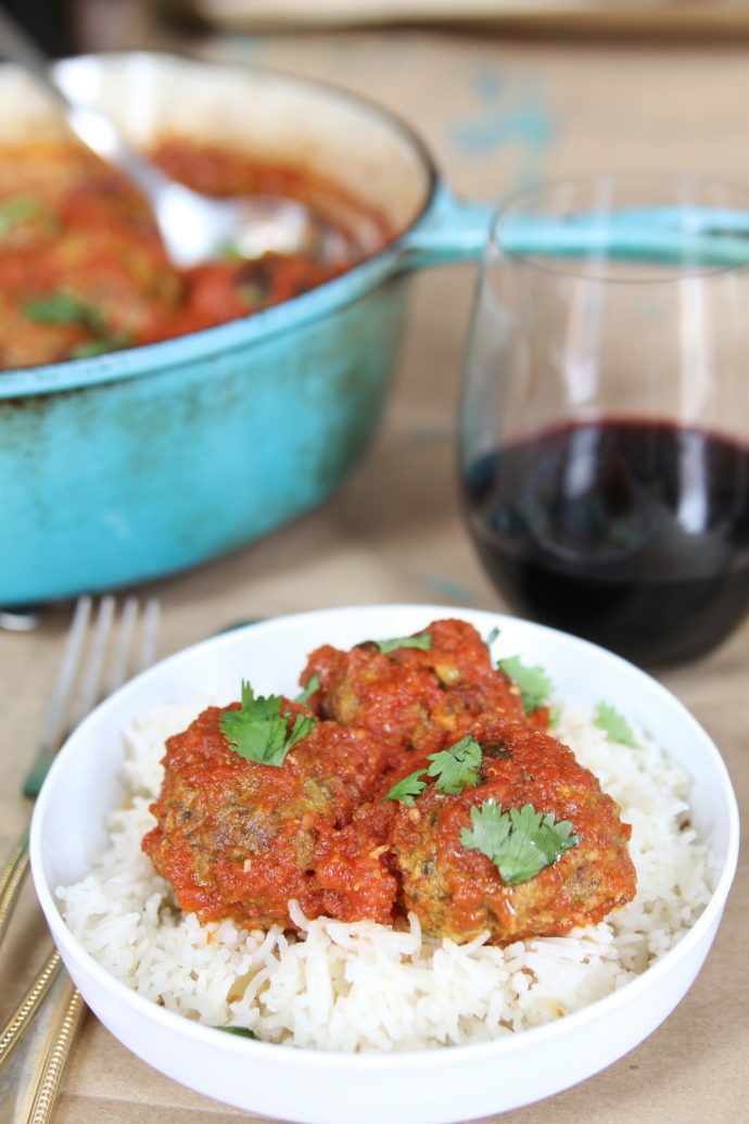 All Beef Mediterranean Meatballs