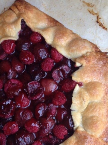 Cherry Raspberry Crostata