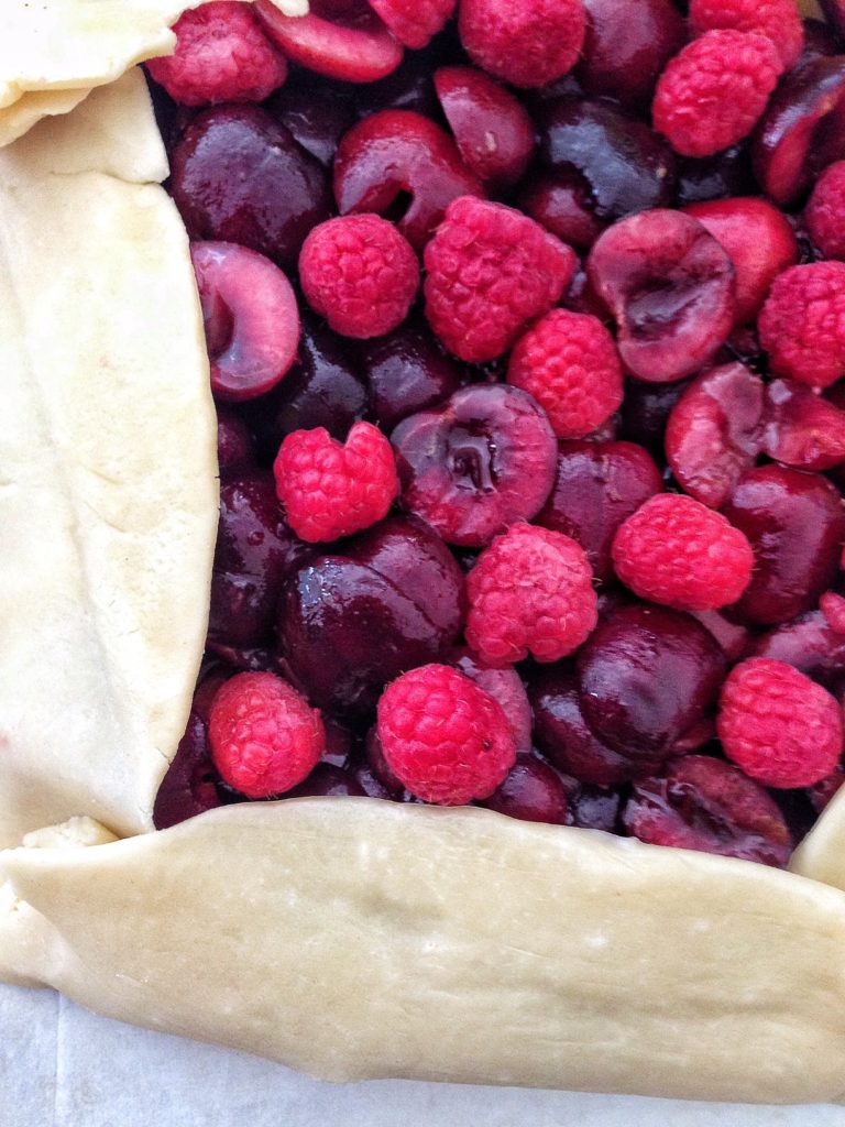 Cherry Raspberry Crostata