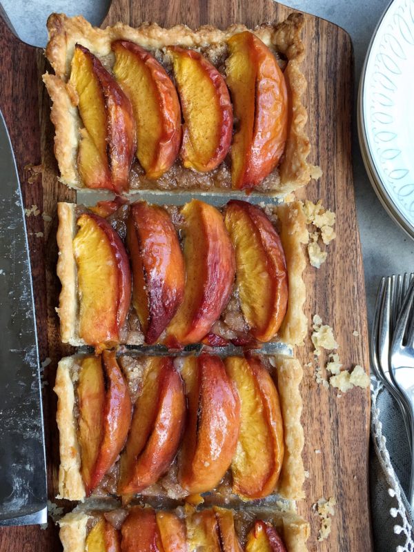 Nectarine Frangipane Tart