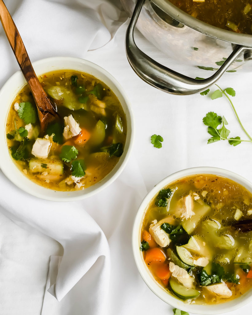 Golden Chicken Soup - Lion's Bread