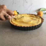 Meyer Lemon Tart with Shortbread Crust