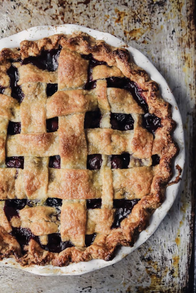 Pi(e) Day - Strawberry Blueberry Cherry Pie