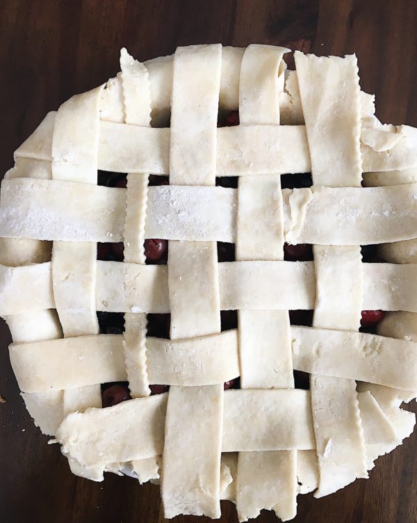 Pi(e) Day - Strawberry Blueberry Cherry Pie