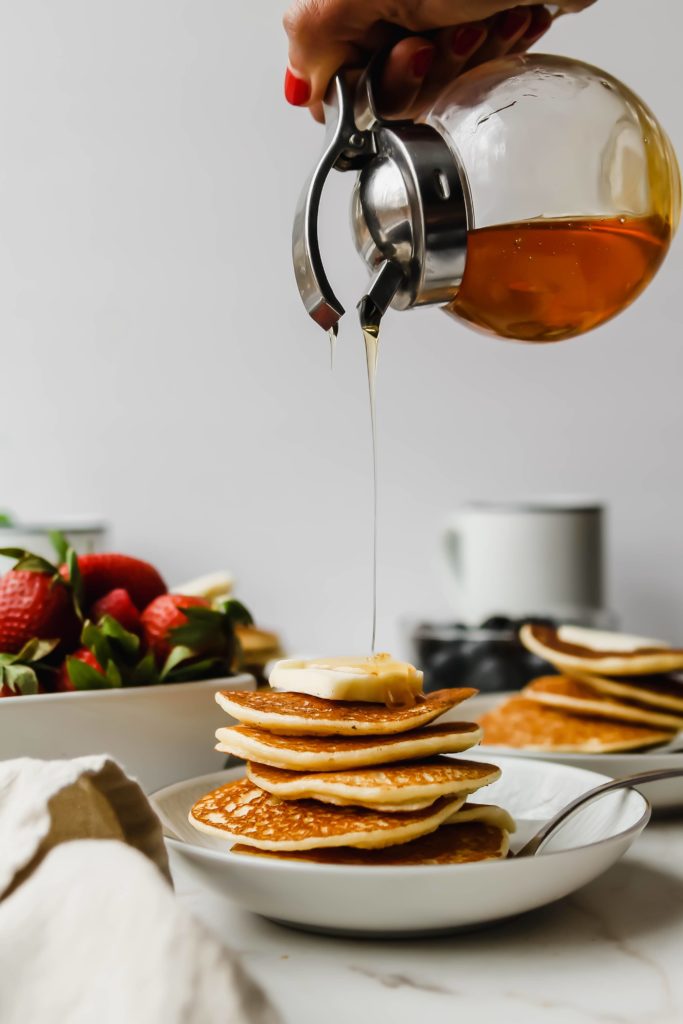 Almond Lemon Ricotta Pancakes Gluten Free