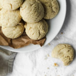 Tahini Shortbread Cookies