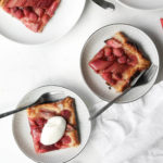 Raspberry Rhubarb Tart and At-home Wellness Retreat