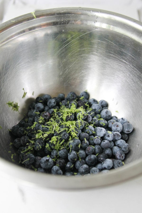 Mini Blueberry Lime Galettes