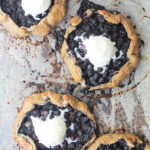 Mini Blueberry Lime Galettes