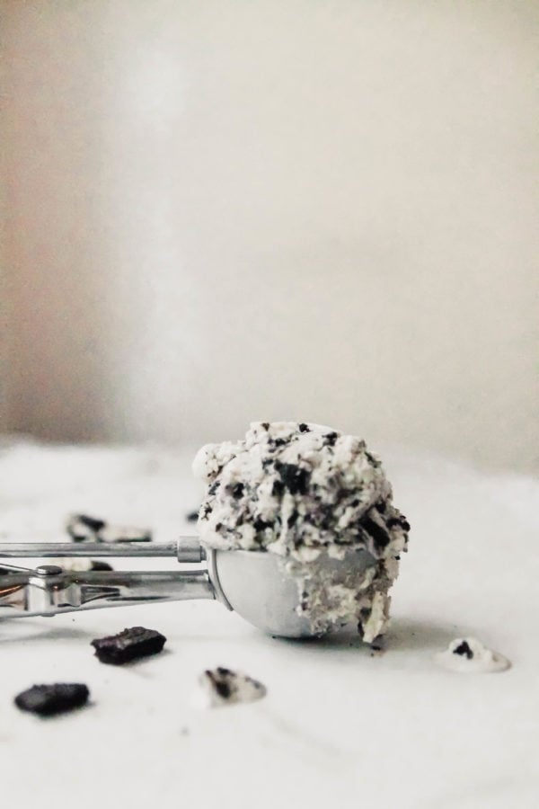 Peppermint Cookies and Cream Ice Cream