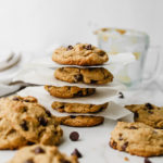 The Best Peanut Butter Chocolate Chip Cookies EVER - Gluten + Dairy Free