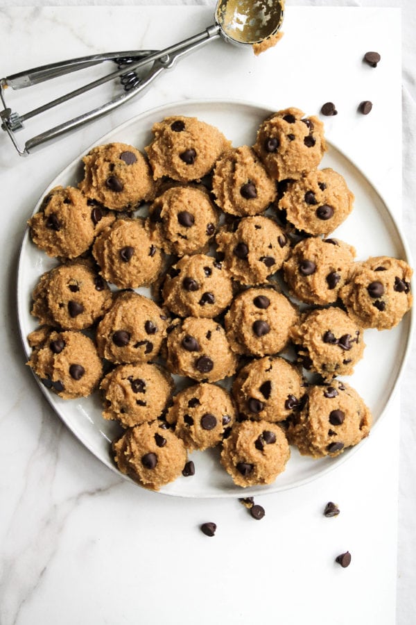 The Best Peanut Butter Chocolate Chip Cookies EVER - Gluten + Dairy Free