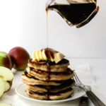 Apple Cinnamon Sour Cream Pancakes