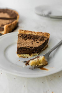 Bittersweet Chocolate Honey Tart