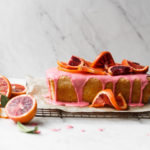 blood orange polenta cake