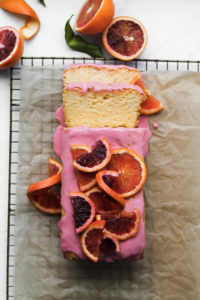 blood orange polenta cake