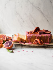 blood orange polenta cake