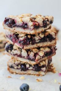 Blueberry Lemon Crumb Bars