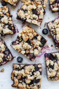 Blueberry Lemon Crumb Bars