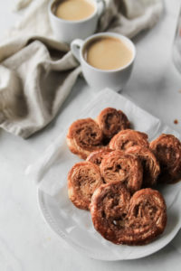 brown sugar cardamom palmiers