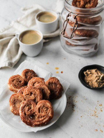 brown sugar cardamom palmiers