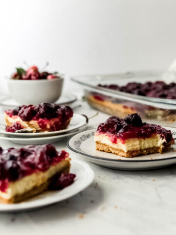 Cherry Cheesecake Bars