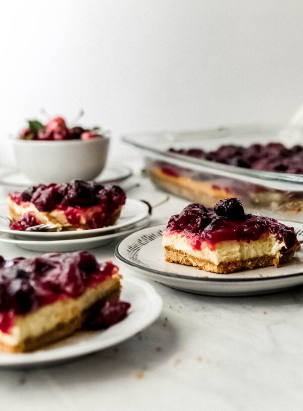 Cherry Cheesecake Bars