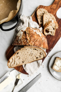 homemade sourdough bread