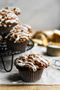 coffee Cake Banana Muffins