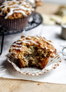 coffee Cake Banana Muffins