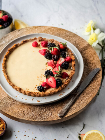 Simple Custard Cream Tart