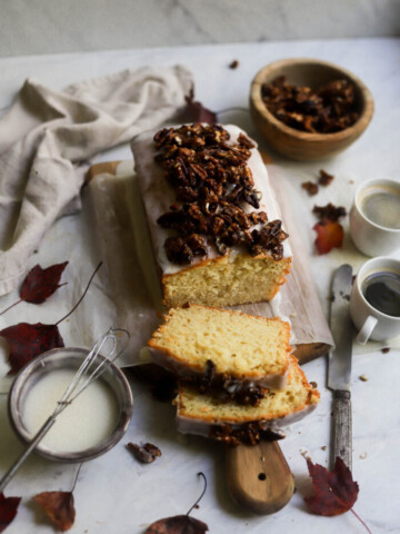 Maple Yogurt Pound Cake