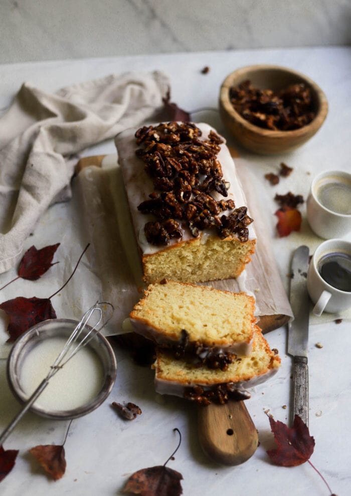 Maple Yogurt Pound Cake