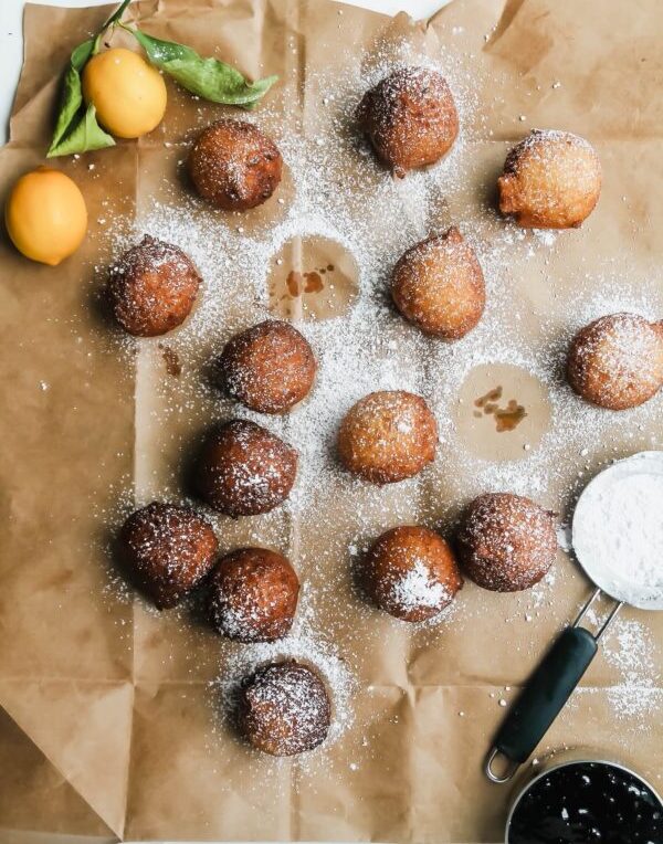 lemon ricotta fritters