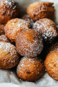 lemon ricotta fritters