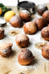 lemon ricotta fritters