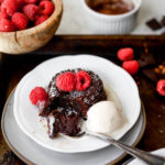 Flourless Molten Chocolate Cakes