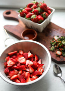 Fresh Strawberry Shortcakes with Yogurt Cream