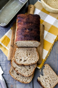Overnight Whole Wheat Sandwich Bread