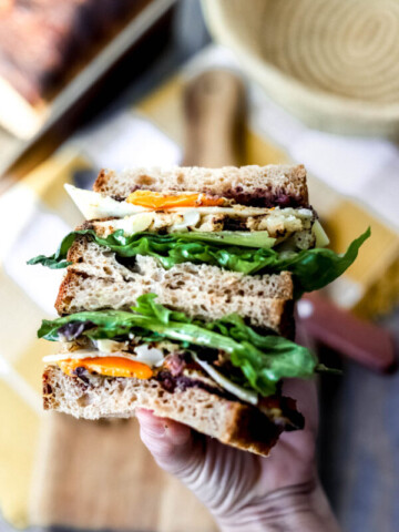 Overnight Whole Wheat Sandwich Bread