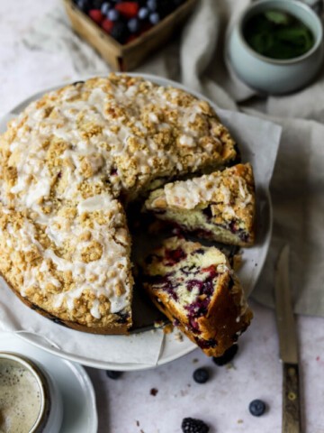 Berry Buckle Coffee Cake