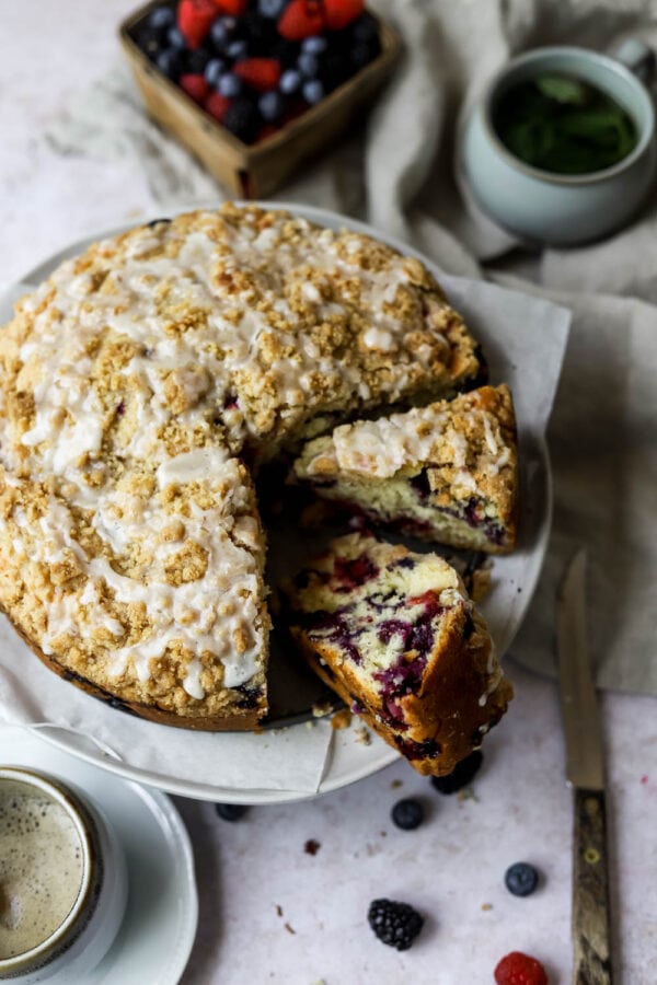 Berry Buckle Coffee Cake