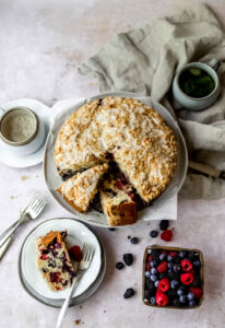 Berry Buckle Coffee Cake