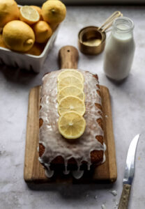 Lemon Poppyseed Snack Cake