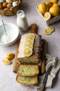 Lemon Poppyseed Snack Cake