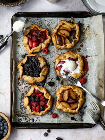 Mini Fruit Galettes