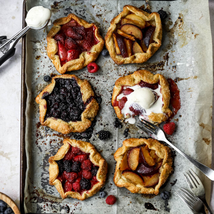 Mini Fruit Galettes - Lion's Bread